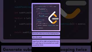 leetcode 1508 100 faster  Range Sum of Sorted Subarray Sums [upl. by Gabriele]