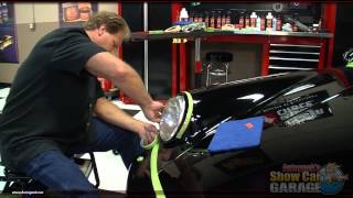 How to tapeoff car trim before machine polishing [upl. by Nilesoy404]