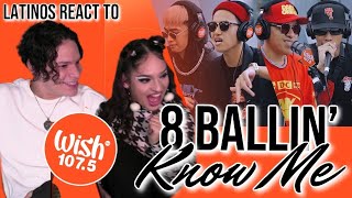 Waleska amp Efra react to 8 BALLIN quotKnow Mequot LIVE on Wish 1075 Bus 🔥🥶 [upl. by Yelsiap]