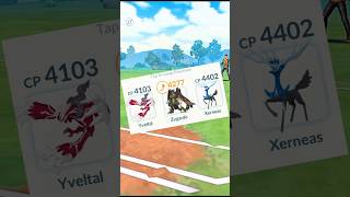 Using Zygarde Xerneas amp Yveltal Team in pokemongo [upl. by Tawney]