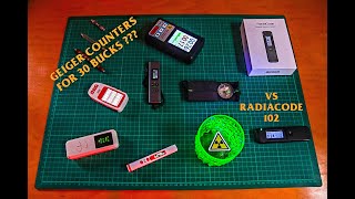 5 Cheap Geiger Counters from Aliexpress Review Time [upl. by Aemat288]