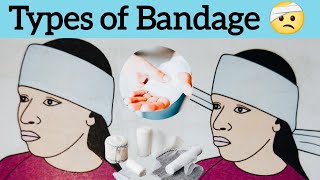 Definition of Bandage ॥ Purpose of Bandage ॥ Types of Bandage 🤕 ॥ Nursing foundation [upl. by Ulberto]