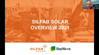 BayWa re Solar Systems Webinar  Gain a Sales Edge with Silfab Made in North America PV Modules [upl. by Pergrim]