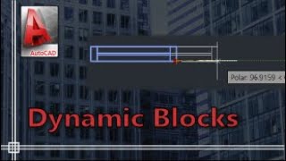 Autocad  Dynamic Blocks [upl. by Angelis]