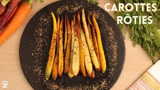 Recette de carottes rôties au four 🥕 Neargrub [upl. by Matejka]