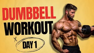 Full Body Dumbbell Workout  Interactive Workouts [upl. by Ellatsirhc]