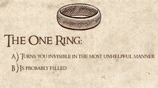 The One Ring Explained [upl. by Omrelliug]