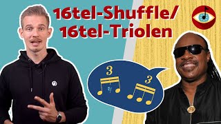 16telTRIOLEN und 16telSHUFFLE  Begleitpatterns für Gitarre und Bass [upl. by Mure604]