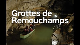 Grottes de Remouchamps Grotten van han originele wandelingen [upl. by Nihcas262]