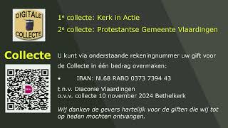 Bethelkerk Vlaardingen zondag 10 november [upl. by Kimberley]