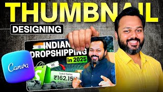 YouTube Thumbnails Full Tutorial  YouTube Thumbnail Kaise Banaye  Canva Thumbnail Designing [upl. by Hibbitts87]