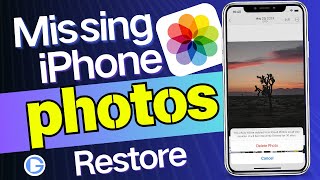 Photos disappeared from iPhone  Missing Photos on iPhone  how to get back [upl. by Atikihs405]