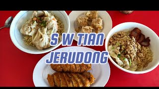 S W Tian Jerudongs gem serving kolo mee and more [upl. by Ahsimet]