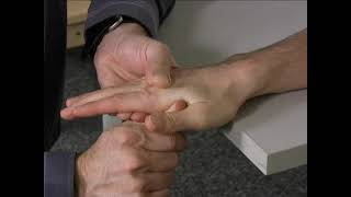 MMT Group Thumb Carpometacarpal CMC joint Flexion also called Adduction from Radial Abduction [upl. by Uehttam444]