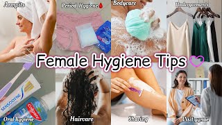 15 Feminine Hygiene Tips Every Girl needs to know✨  Female Hygiene Tips [upl. by Aronaele]