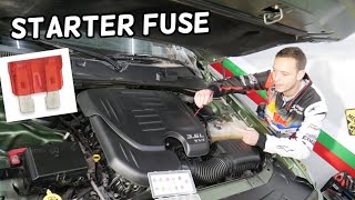 DODGE CHARGER ENGINE STARTER FUSE LOCATION REPLACEMENT DODGE CHARGER NOT STARTING [upl. by Grof]