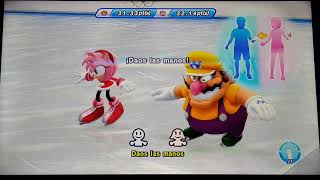 Mario amp Sonic Sochi 2014 Figure Skating Pairs 021 Team Wario [upl. by Aicinod]