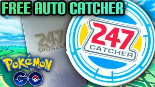 FREE AUTO CATCHER for Pokemon GO  247 Catcher none stop catching amp pokestop spinning [upl. by Kwan]