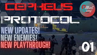 NEW UPDATES NEW START Cepheus Protocol  HORDE MODE  zombie strategy game  RTS  Episode1 [upl. by Athenian]