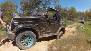 Asb tog stoot my Porterville 4x4 Suzuki Samurai SJ413 [upl. by Dnomra]