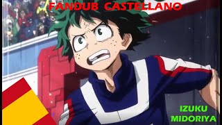 Desenlace carrera de obstaculos UA Fandub CastellanoBoku no Hero Academia [upl. by Mae675]