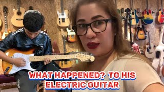 ELECTRIC GUITAR NEW STRING amp INTONATION  PART 1 SA GALA [upl. by Benn796]