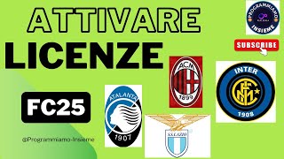 ATTIVARE LICENZE UFFICIALI FC25 PER PC NON PIU FUNZIONANTE [upl. by Mehsah117]