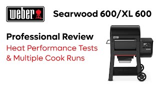 Weber Searwood 600 amp XL 600 Review  Pellet Grill Review  New 2024 Pellet Grill from Weber [upl. by Wiseman]