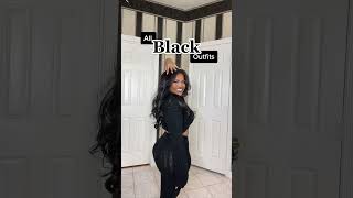 All Black Outfits BADDIE Mode vs Everyday Style – Which Is Better [upl. by Swann]