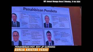 Penahbisan Pdt Edy Jhon Piter Gurning ST MDiv MTh [upl. by Sille]