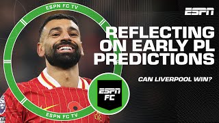 ESPN FC adjusts their Premier League Predictions 🔮 Can Liverpool hold their lead [upl. by Netsua709]