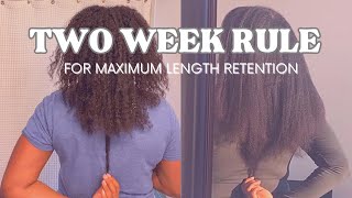 Follow THIS rule to retain length and grow long hair in 2024  SIMPLE length retention tips [upl. by Gardner530]