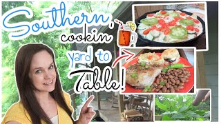 A Little Warning😆 Garden Fresh Tomato amp Squash Pie  Southern Cooking VLOG [upl. by Kevina]