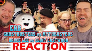 Ghostbusters vs Mythbusters REACTION Epic Rap Battles of History  ERB [upl. by Ahsiekal238]