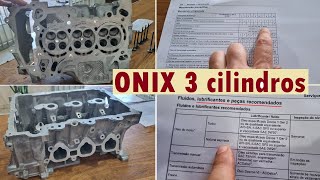 ONIX 3 cilindros  Orçamento de RETÍFICA e ÓLEO CORRETO [upl. by Coulombe119]