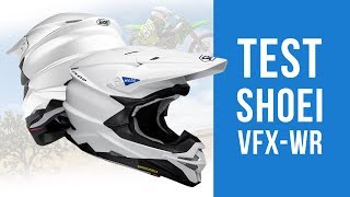 Test du casque cross Shoei VFX WR [upl. by Arihsay]