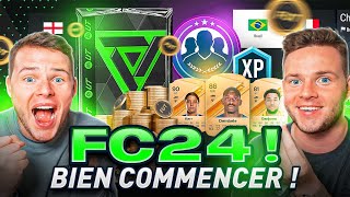 COMMENT BIEN COMMENCER FC 24 Ultimate Team avec 0€  Nos Premiers Packs SBC amp Matchs Rivals 1 [upl. by Montagna]