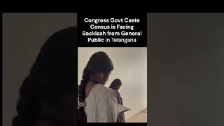 Congress Govt Caste Census is Facing Backlash from General Public [upl. by Easton339]