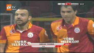 Sercan Yıldırım  Galatasaray 4  1 Balıkesirspor 2GOL 27112012 [upl. by Brindle]