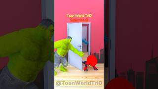 🚪 Hulk Closes the Door Too Fast and SpiderMan Takes a Tumble 😂 gta [upl. by Airemaj]