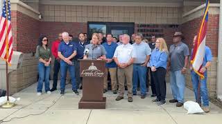 FEMA Director Deanne Criswell Addresses Hurricane Helene Relief Efforts in Valdosta [upl. by Joseph]