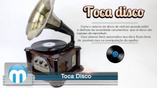 toca disco gramophone textas wwwamercantilcombr [upl. by Musihc]