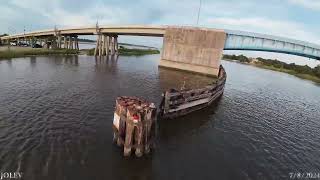 Biloxi Popps Ferry Bridge DJI AVATA 2 aka JOLEV [upl. by Assilak201]