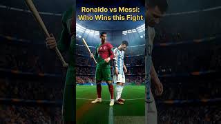 Ronaldo vs Messi Who Wins this fight [upl. by Adyaj570]