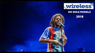 No Role Modelz  J COLE Wireless 2018 LIVE [upl. by Ahsiekit]