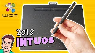 INTUOS Small amp Medium  Wacom Drawing Tablet for Beginners Review ✏️ [upl. by Dorsy]