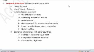 Part 22 Government intervention in international trade  tariffnon tariff Barriers [upl. by Lawan]