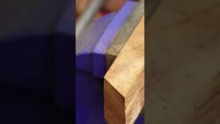 Making a Shelf Bracket From Wood Using Rabbet Joint woodworking diy shorts howto carpentry [upl. by Clover973]