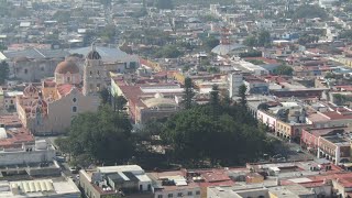 Hermosa vista del centro de Atlixco Puebla desde el Cerro de San Miguel ¿Ya lo visitaste [upl. by Eimaral]