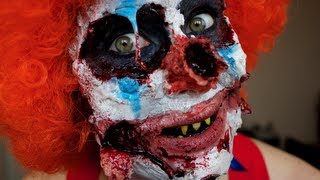 Zombie Clown Makeup Tutorial [upl. by Godart]